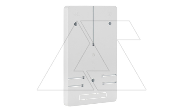Купить Панель для установки 3-ф счетчиков 3F, с комплектом винтов, 199x327x24,7mm, RAL 9003, PS, GW 650°C, IP20 фото
