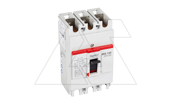 Купить Авт. выключатель Legrand DRX 125/25A, 3P 10kA, фикс. расцепители фото