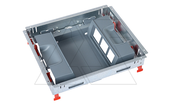 Купить Основание монтажной коробки, вертикальный монтаж, 12M(2x6), Hmin=83/68mm фото