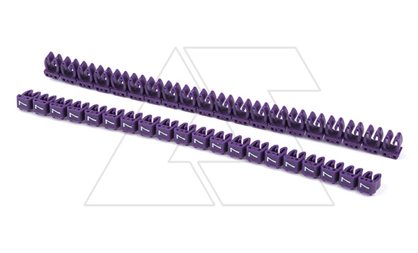 Купить Маркировка кабеля KE3 (4,0…6,0мм.кв) - «7» (фиолетовый) упак.500 шт фото
