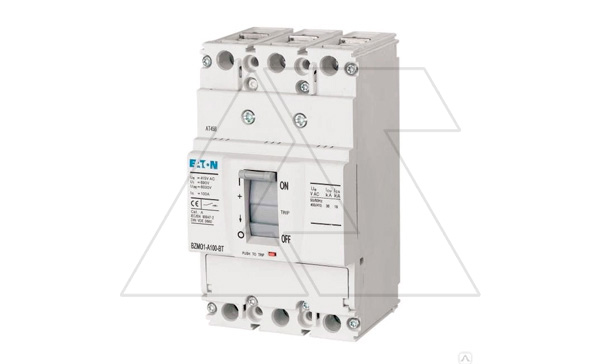 Купить Авт. выключатель BZMD1-A20-BT, 3P, 20A, 415VAC, 15kA, It=20A, Ie=256_384A (без регулировки), хомутный зажим фото