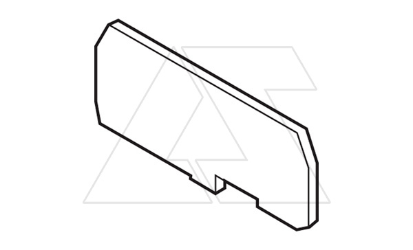 Купить Концевой сегмент FEMT2 для клемм M6/8.ST1(3,6,7) фото