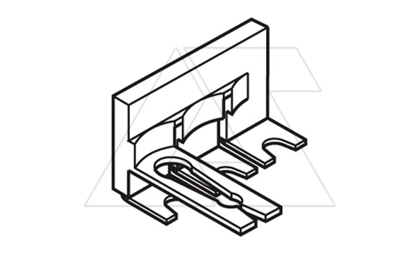 Купить Скользящая перемычка PCS4 для клемм M6/8.ST.. на 4 контакта, IP21 фото