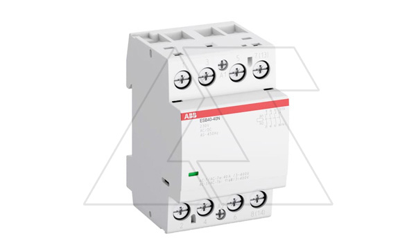 Купить Контактор модульный ESB40-40N-06, 40A, 4NO, 230VAC/DC, 3M фото