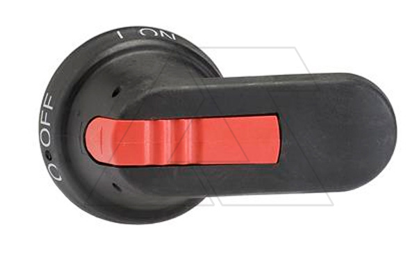 Купить Рукоятка выносная OHB80J6 для OT160EV...250E, черная IP65 блок. 3 замками без оси без. тест. полож. фото