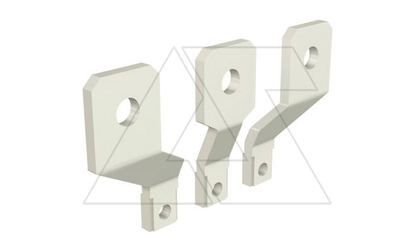 Купить Выводы силовые ES передние удлиненные расширенные для XT1, к-т 3шт. с межфазными перегородками PB 200mm фото