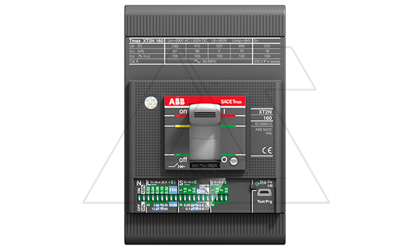 Купить Авт. выключатель Tmax XT2N 160/100 Ekip LS/I, 100A 3P 36kA It=0.4...1In Ie=1...10In селективный фото