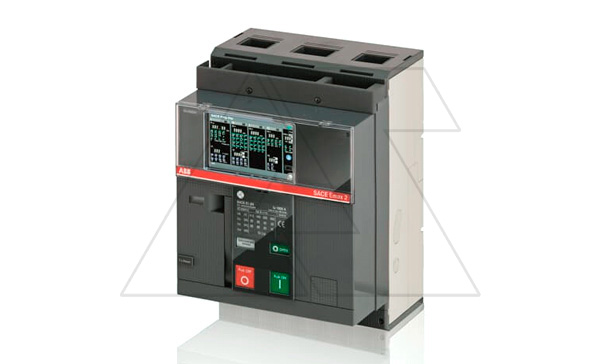 Купить Авт. выключатель E1.2C 1600 Ekip Dip LSI, 1600A 3P 50kA It=0.4…1In Ie=1.5...15In стационарный переднее F-подключение селективный ABB фото