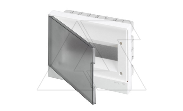 Купить Щиток встраив. ABB Basic E BEF402212, 12M, прозр. серая дверь, 63A, IP40, 300x220x102mm, 2хPEN-шина ABB фото
