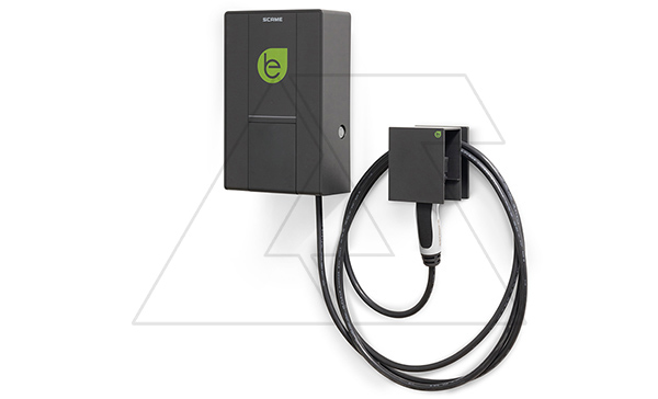 Купить Зарядное устройство BE-W, Тип1, 7.4kW (32A, 230VAC 1P+N+E), с кабелем 4m, антрацит, 235x370x115mm, IK08, IP54 фото