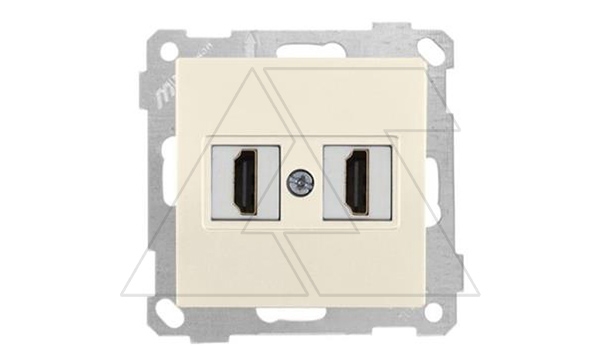 Купить 21 - Розетка 2xHDMI, сл.кость фото