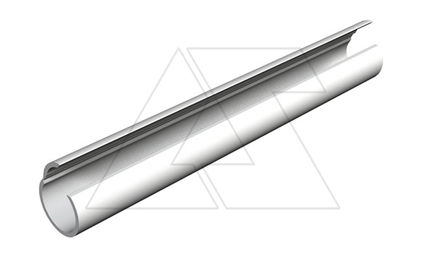 Купить Труба 2953 М32 LGR Quick-Pipe разъемная, IP44, наружн. Ø32,0мм, внутр. Ø28,6мм, L=2000мм, серый, ПВХ фото