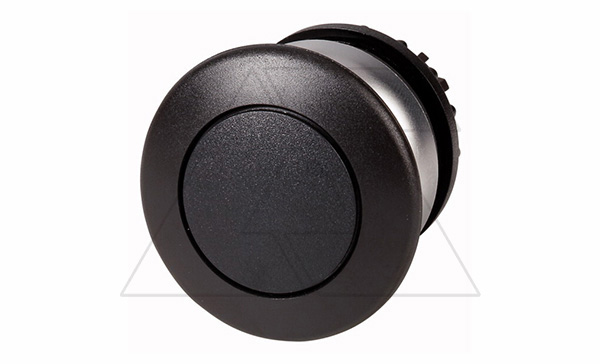 Купить Кнопка грибовидная черная 36мм без фиксации Titan M22-DP-S, IP67 фото