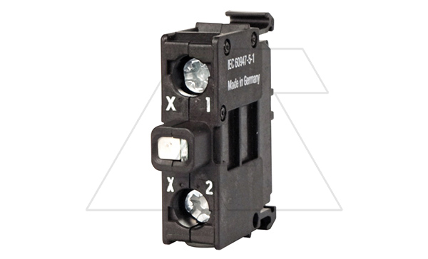 Купить Блок синего индикатора LED, 12...30VAC/DC (монтаж в коробку) Titan M22-LEDC-B фото