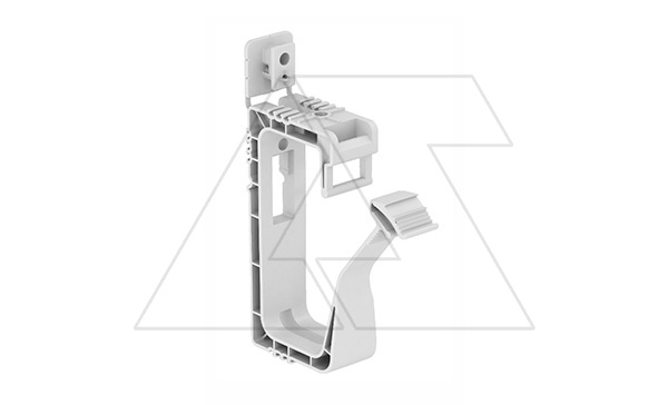 Купить Крепление 2031 40 Grip 40 групповое, захват, до 40 кабелей NYM 3х1,5мм², серый полипропилен фото