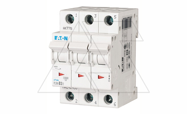 Купить Авт. выключатель PLSM-B3/3, 3P, 3A, хар-ка B, 10kA, 3M Eaton фото