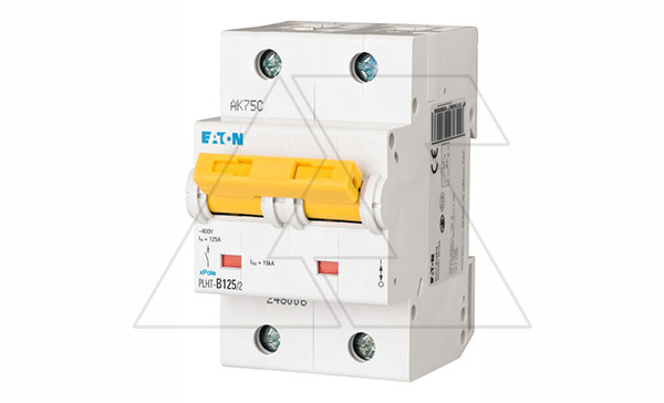 Купить Авт. выключатель PLHT-C125/2, 2P, 125A, хар-ка C, 15kA, 3M фото