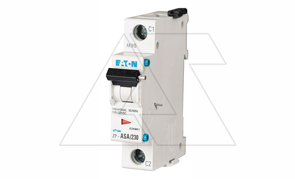 Купить Расцепитель незав. ZP-ASA230, 110_415VAC/110_220VDC, монтаж защелками, для PL, HL, CLS, PFL, HNB, Z-MS, mRB, FRB, FAZ, AFDD, ZP-A, 1M фото
