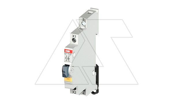 Купить Кнопка E217-16-01E, 1NС, 16A(115_250VAC), без фикс., желтый LED, 0,5M фото