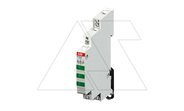 Купить Индикатор E219-3D, 115_250VAC, 3 зеленых LED, 0,5M фото