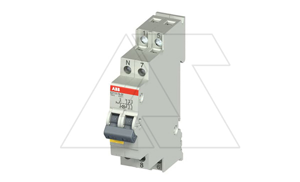 Купить Переключатель E211X-16-30, 3NO, 16A(250/400VAC), тип 1-0, желтый LED, 1M ABB фото