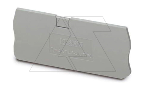 Купить Крышка концевая D-ST 2,5-QUATTRO /2,2mm, для пружинных клемм ST 2,5-QUATTRO, серая Phoenix Contact фото