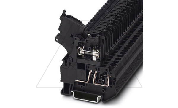 Купить Клемма с держателем предохранителя ST 4-HESI (5X20) /6,2mm, пружинная, 2 присоед., 4(max 6)mm2, 6,3A, 500V, черная Phoenix Contact фото