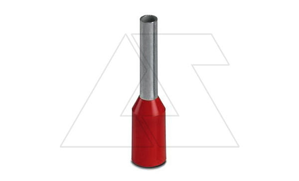 Купить Кабельный наконечник AI 1 - 8 RD изолированный, сечение 1mm2, длина 8mm, красный (упак. 100шт.) Phoenix Contact фото