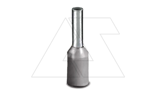 Купить Кабельный наконечник AI 2,5 - 8 GY изолированный, сечение 2,5mm2, длина 8mm, серый (упак. 100шт.) Phoenix Contact фото