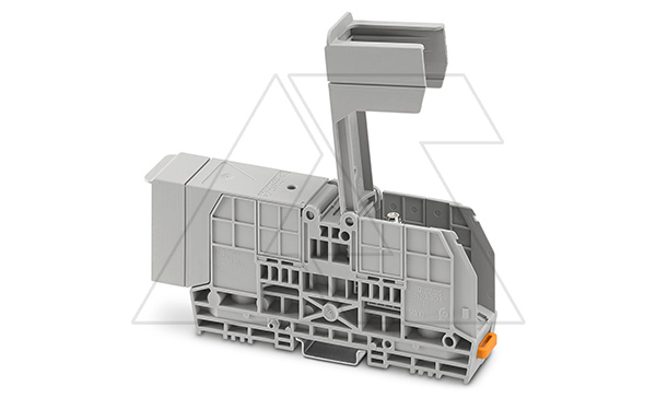 Купить Клемма болтовая RBO 8-HC /29mm, 2 присоед., M8, 70mm2, 192A, 1000V, с защитными крышками, серая Phoenix Contact фото