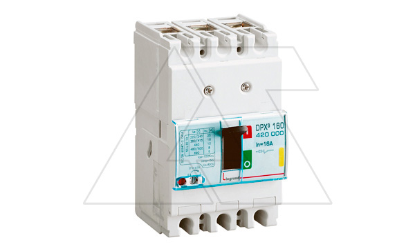 Купить Авт. выключатель DPX3 160/16A 3P 16kA, ТМ, It=0,8_1In, Ie=10In Legrand фото