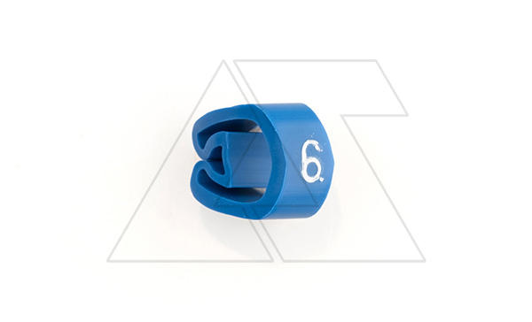 Купить Маркер кольцевой RMS-01 59546-6, D кабеля 1,3-3mm, 0,35-1mm2, символ