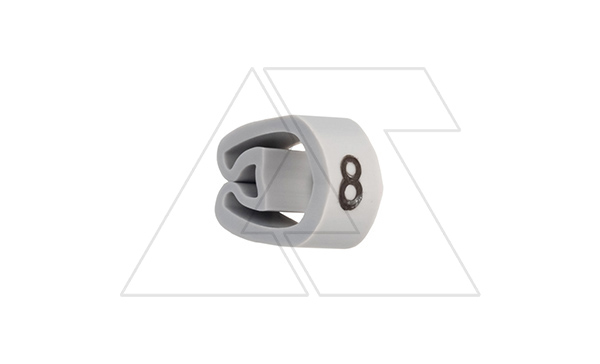 Купить Маркер кольцевой RMS-01 59548-8, D кабеля 1,3-3mm, 0,35-1mm2, символ