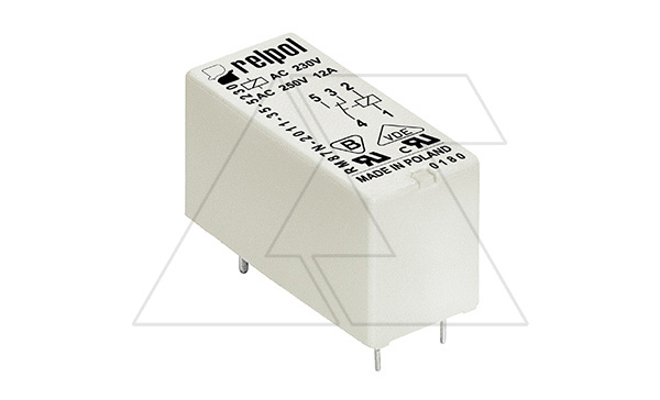 Купить Реле RM87N-2011-35-1024, 1CO, 12A(250VAC/24VDC), 24VDC, растр 3.5mm, IP67 фото