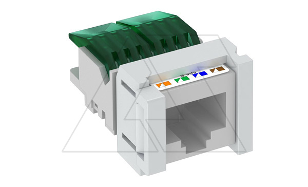 Купить Разъем rj45 кат.5e snap-in. Тип: ASM-C5 S фото