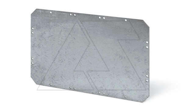 Купить Плата монтажная 358x252mm для коробок SCABOX 380x300mm, с комплектом винтов фото
