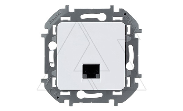Купить Inspiria - Розетка 1хRJ-45 UTP CAT5E (белый) фото