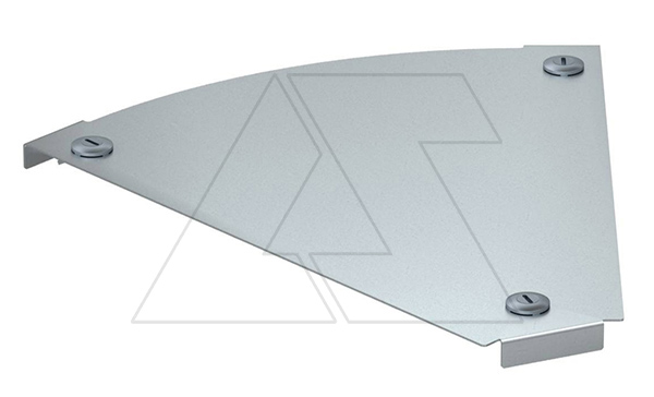 Купить Крышка DFBM 45 200 FS секции угловой горизонтальной 45°, для лотка шириной 200мм, конв. оцинк. фото