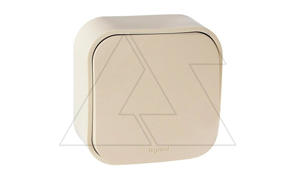 Купить Quteo - Выключатель, накладной монтаж, винт. зажимы, сл. кость IEK фото