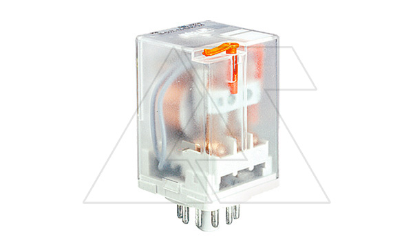 Купить Реле R15-2013-23-1012-WT, 3CO, 10A(250VAC), 12VDC, мех. инд., тест-кнопка фото
