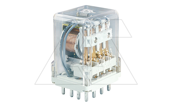 Купить Реле R15-2014-23-1024-K, 4CO, 10A(250VAC/24VDC), 24VDC, тест-кнопка без блокировки фото