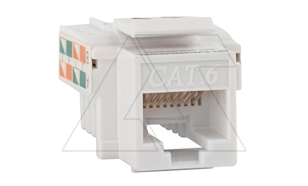 Купить 45X45 - Коннектор RJ-45 cat.6 Keystone, UTP Mutlusan фото