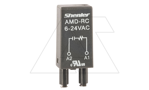 Купить Модуль AMD-RC, резистор+конденсатор, 6_24VAC, черный, для SRU, SKF14, SKC, SKB, STB, SRC*-E, SRB, GZT, GZM, GZS, GZMB, ES32 фото