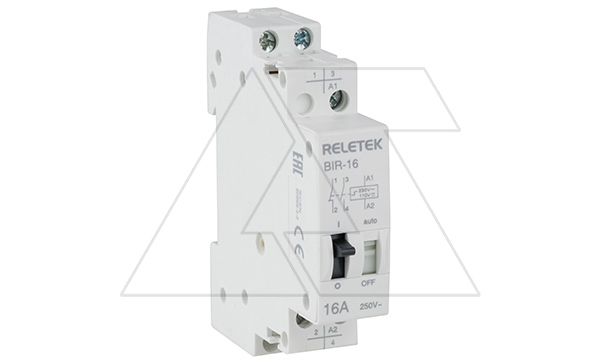 Купить Реле бистабильное BIR-16/11-AC230/DC110V, 1NO+1NC, 16A(250VAC), 230VAC, с перекл., 1M фото