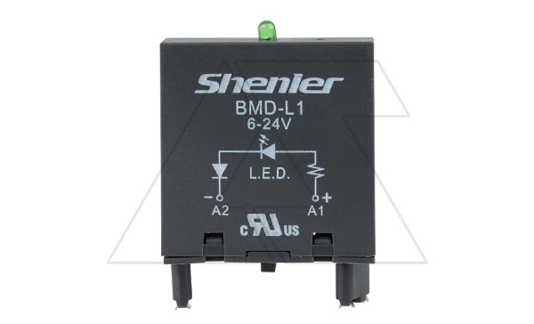 Купить Модуль BMD-L1 6-24VAC/DC зеленый LED, черный, для STB14, SEB11-E, SUB*-E, GZP8, GZP11, MT 78 740(745) фото