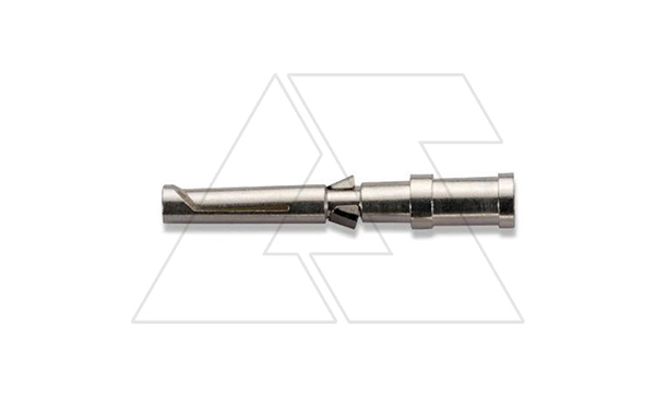 Купить Контакт обжимной, тип гнездо, стандартный, 10A, 0,75mm2, Ø 1,6mm, с серебряным покрытием фото