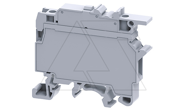 Купить Клемма с держателем предохранителя CF4U /8x57mm, винтовая, 2 присоед., 4(max 6)mm2, 6,3A, 800V, серая фото