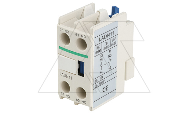 Купить Блок-контакт вспом. DN-11, 1NO+1NC, фронт. монтаж, для контакторов UKC(D)-330_800 фото