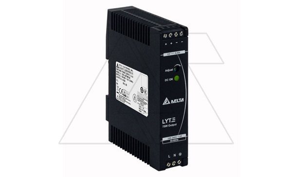 Купить Блок питания импульсный Lyte, 75W, 6.25А, 85_264VAC / 12VDC, DIN35, винт.клеммы, пл.корпус фото