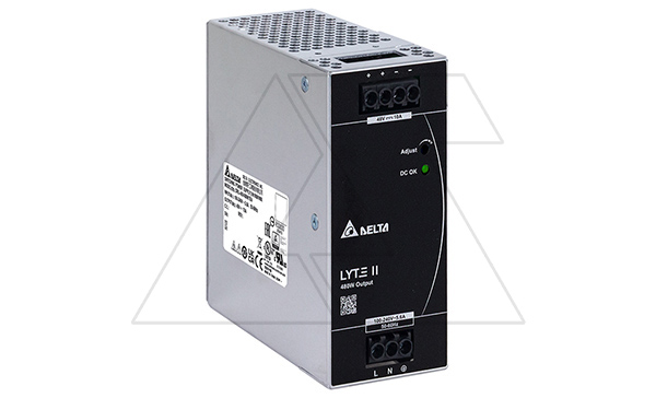 Купить Блок питания импульсный Lyte II, 480W, 10А, 90_264VAC / 48VDC, DIN35, винт. клеммы, ал. корпус фото